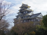 Okayama Castle, also called Ujo.